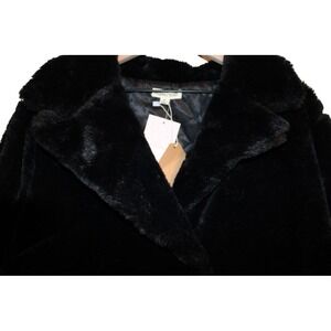 Luxurious Black Teddy Jacket